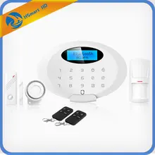 Home GSM SMS Alarm System (433/315/900/1800/850/1900MHZ) Home Security Alarm System Hot New Alarm Mainframe Kits CCTV