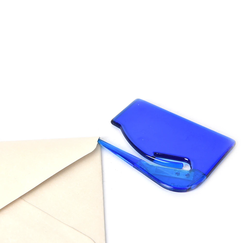 1 шт. Красочный мини пластиковый прочный нож для открывания букв бумажный почтовый нож для разрезания конвертов офисное оборудование Поставки безопасное лезвие