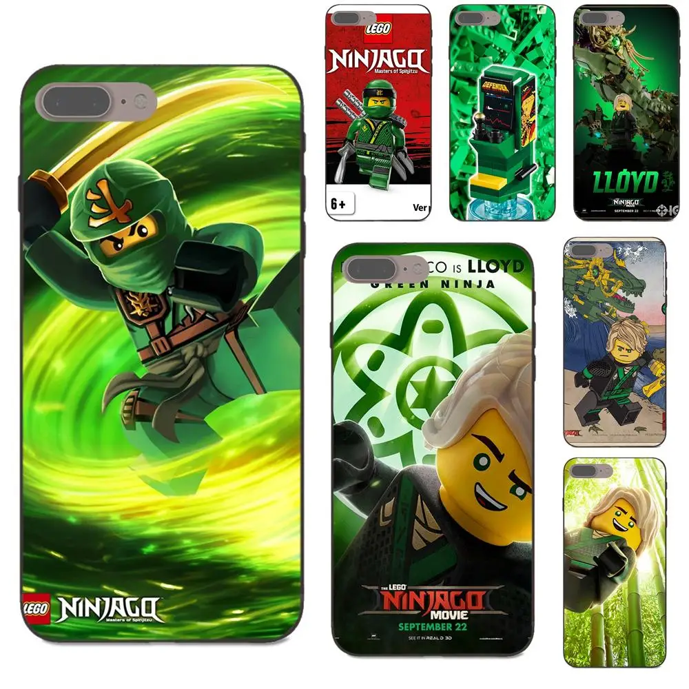 Мягкий чехол для мобильного телефона Lego Ninjago Lloyd с принтом Samsung Galaxy Note 4 8 9 G313 S3 S4 S5 S6