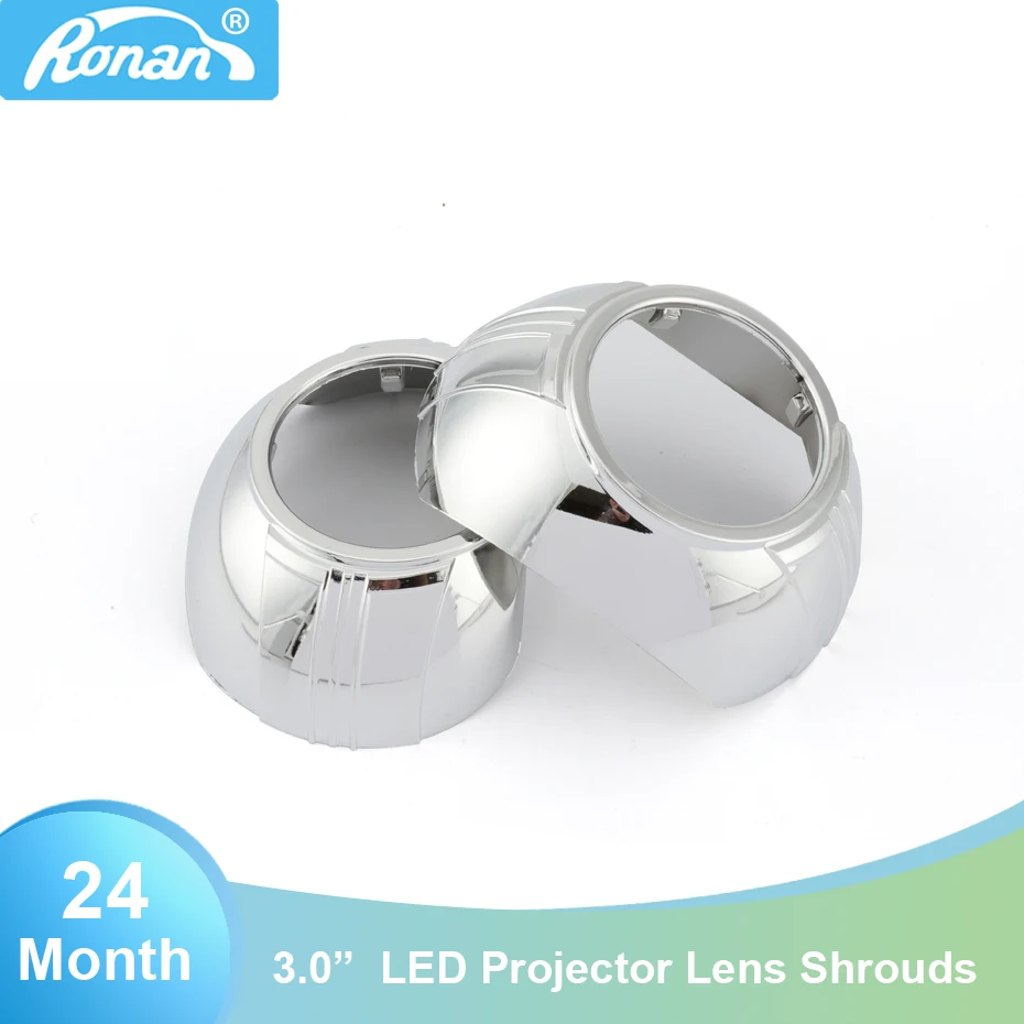 

Smax Shrouds decoration Masks For 2.5 inch 3.0 inches WST Q5 E5 bixenon Projectors Lens High Temperature Resistant