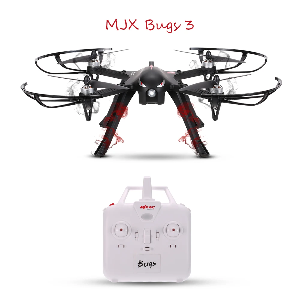 MJX Bugs 3 2.4G 6Axis Gyro Brushless Motor Independent ESC Drone Support for C4000 Gopro 34 XiaoYi Action Camera RC Quad Dron (15)