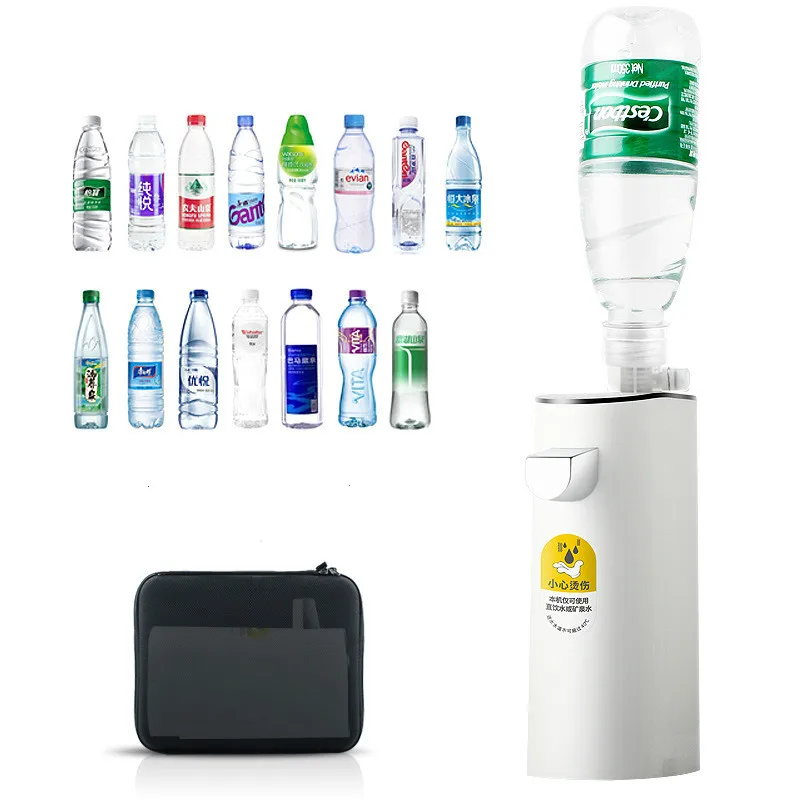 

220V 1600w Portable Instant type mini Water dispenser 304 stainless steel Heater Three gears Child lock include bag 58x100x185mm