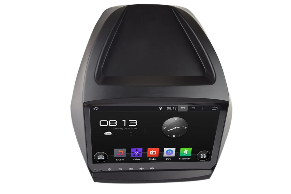 Excellent (Quad Core, 16GB Nand Flash)10.2 inch Screen Car DVD GPS Navigation for Hyundai IX35 2011-2015 with Pure Android 4.4.4 System 3