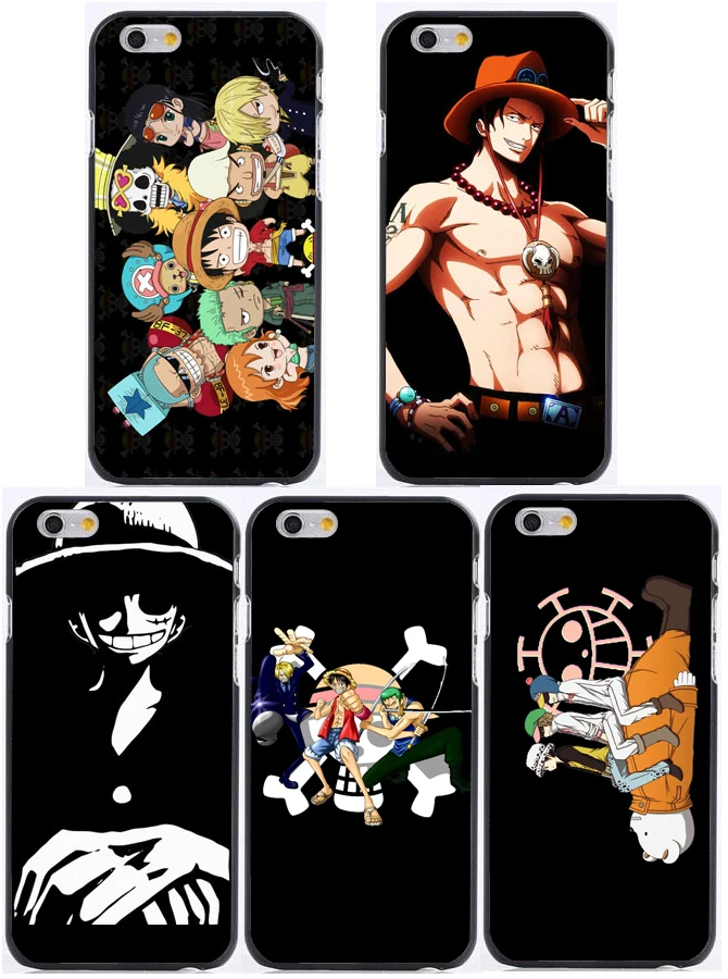 Hot Japanese Cartoon One Piece Luffy Print Plastic Hard Phone Cases For Iphone 6 Case 6s 6 Plus 6s Plus Free Shipping Phone Cases For Iphone 3g Phone Power Casephone Box Aliexpress