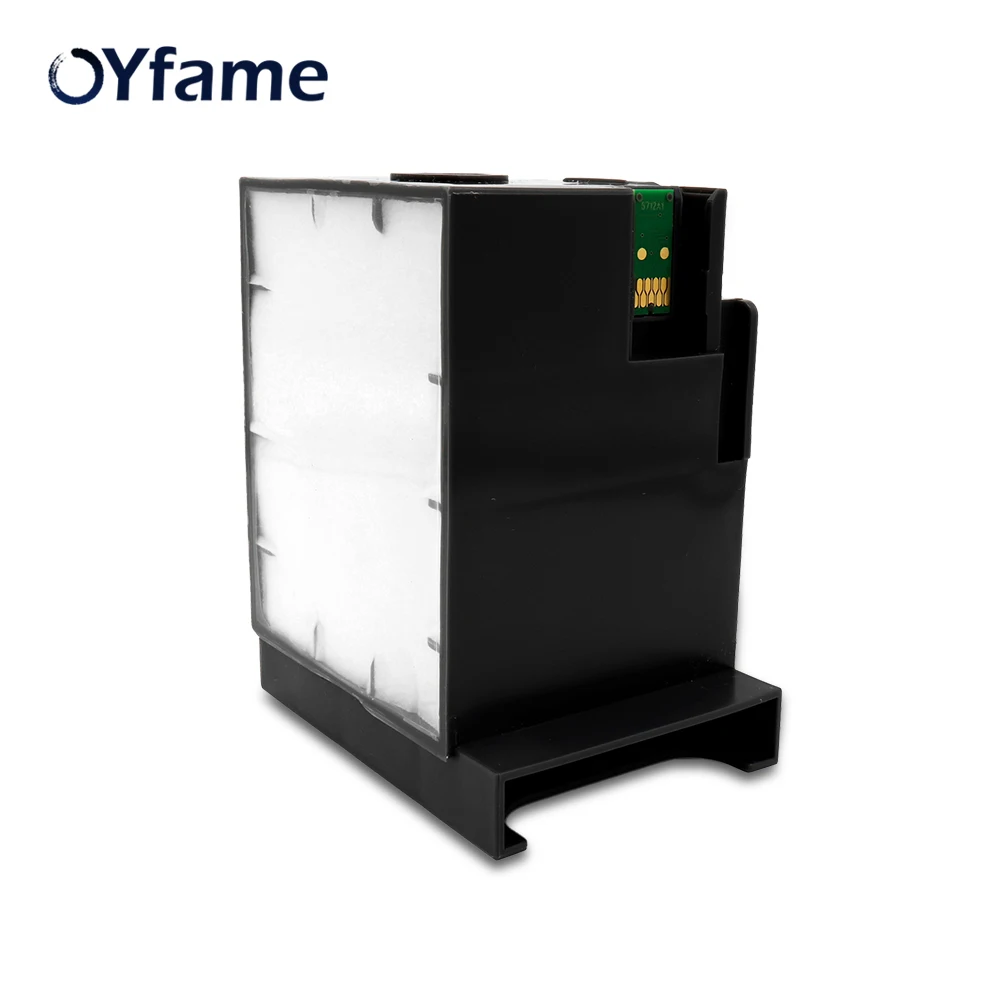 

OYfame T6712 Waste Ink Tank Maintenance Maintenance Box with Chip For Epson Wf8010dw Wf-8090 Wf-8090dw wf-8510 wf-8590 Printer