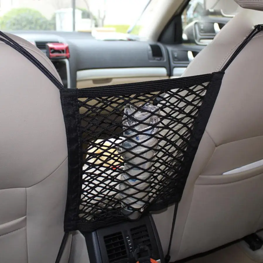 Buy Universal Elastic Mesh Net trunk Bag Between Car