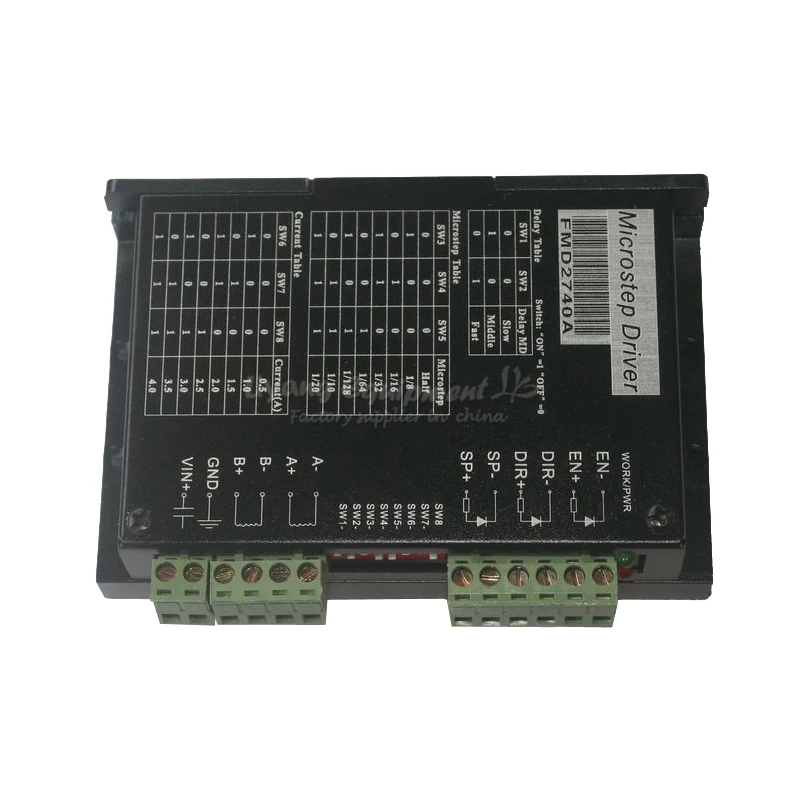 

2 phase stepper motor driver 4A128 subdivision FMD2740A