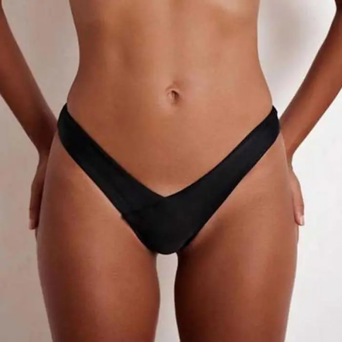 Сексуальные женщины Бразильские Купальник с заниженной талией снизу стринги купальники со стрингами бикини трусики-шортики B2Cshop