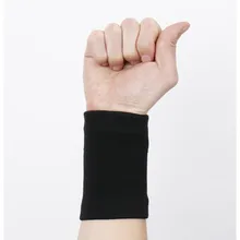 1 пара мягкие эластичные нейлон браслет Поддержка защиты браслет унисекс наручи спортивные Фитнес защита запястья pulseira 11X8,5 см