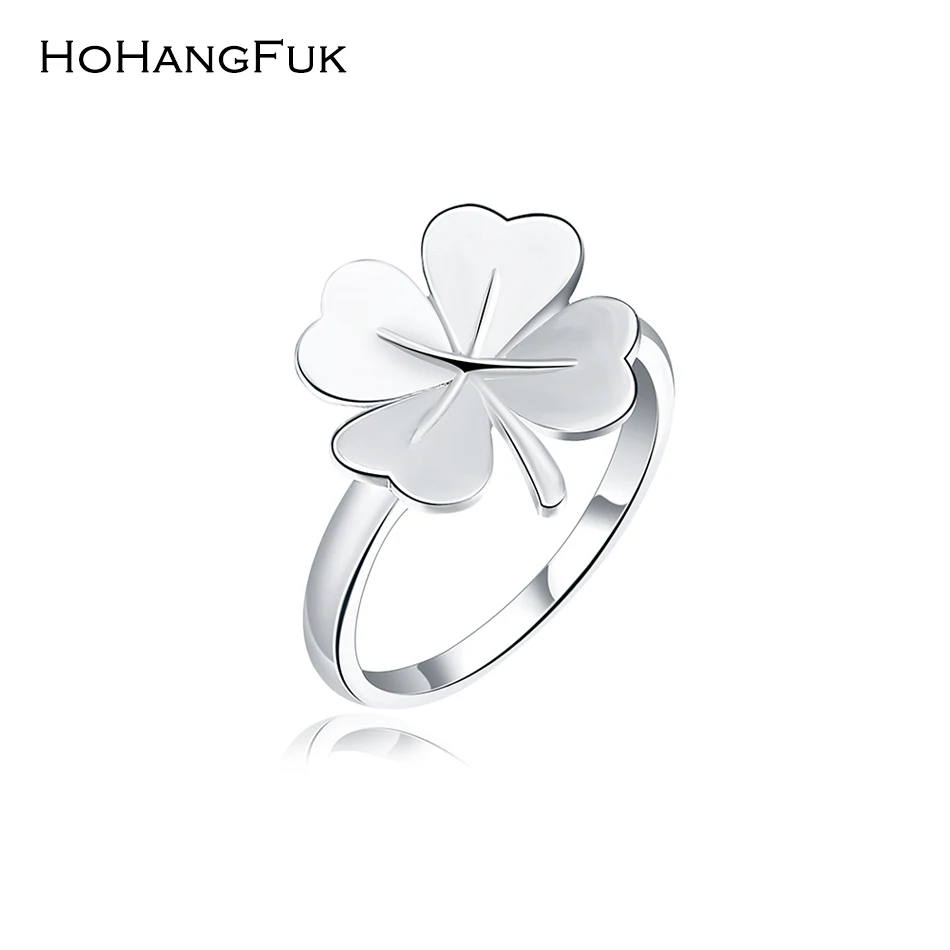 Venta > anillo trebol 4 hojas > en stock