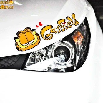 

Aliauto 2 X Car Accessories Funny Lovely Garfield Sticker Decal for Motorcycle Laptop Skateboard Honda Focus Polo Toyota Peugeot