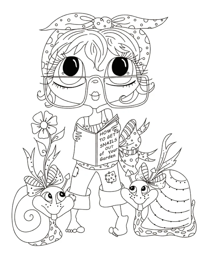 

10x8 Girl reading Transparent Clear Silicone Stamp Seal for DIY scrapbooking photo album Decorative clear stamp