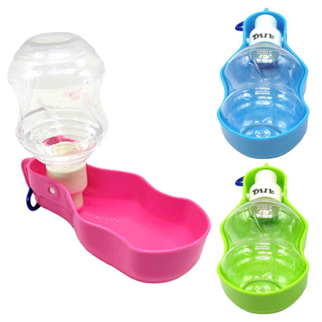 250ml 500ml Foldable Pet Dog Drinking Water Bottles Travel Hand Held
