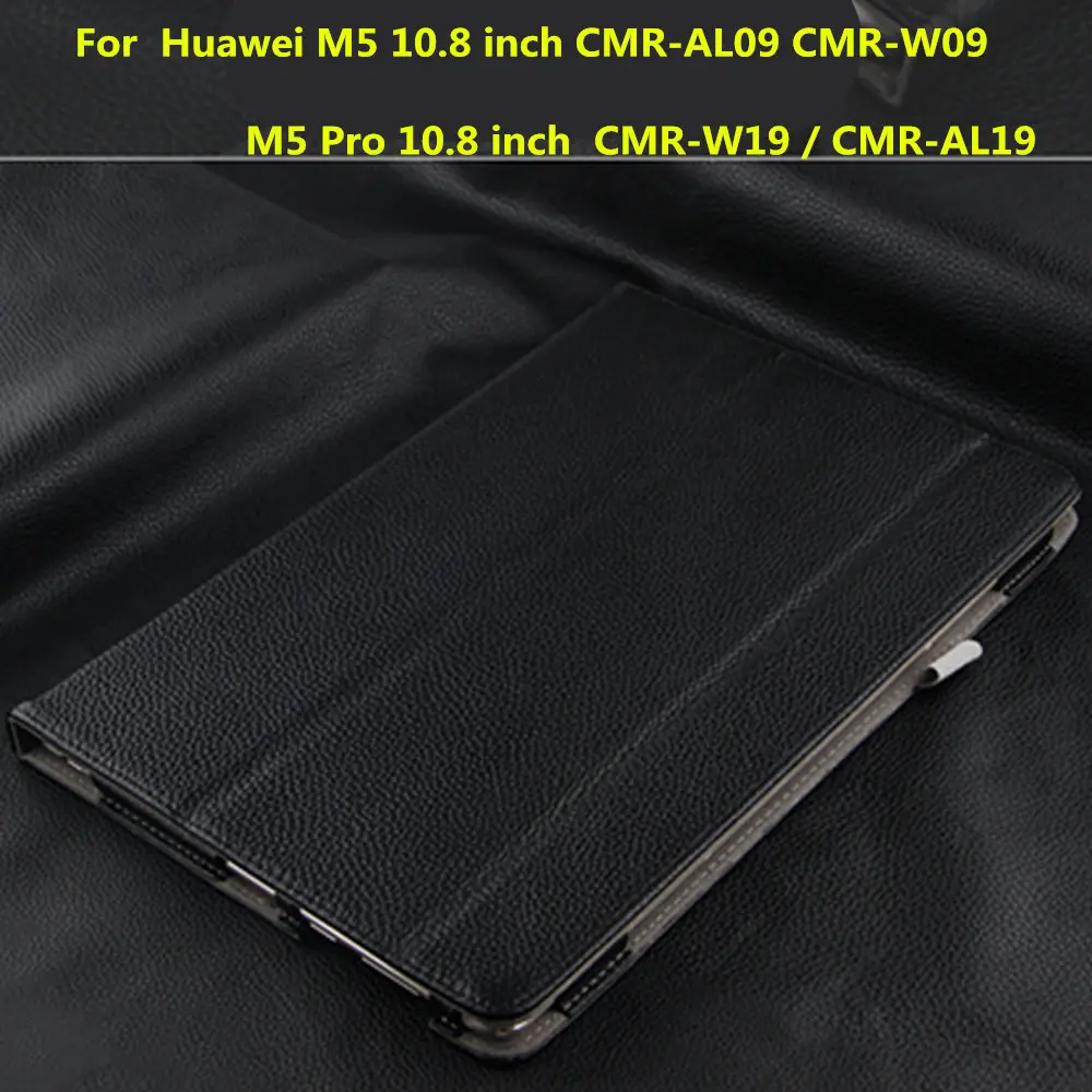 

Business Case Cowhide Genuine Leather Protective Cover For Huawei MediaPad M5 10.8 inch CMR-AL09 M5 Pro 10.8 inch CMR-W19 Tablet