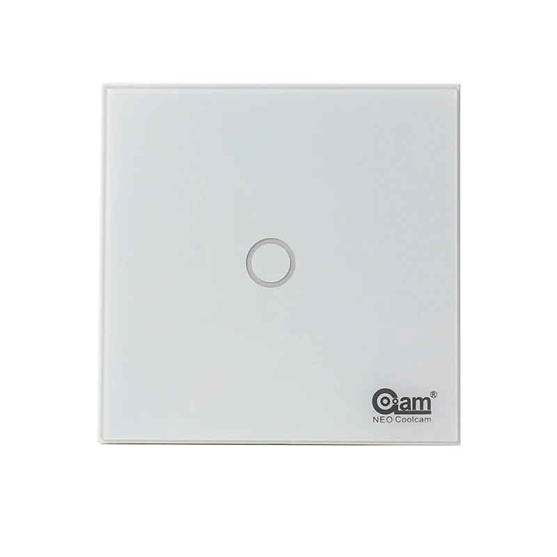 NEO Coolcam Smart Home Z-Wave Plus 1CH EU Light Switch Compatible with Z-wave 300 series and 500 series Home Automation