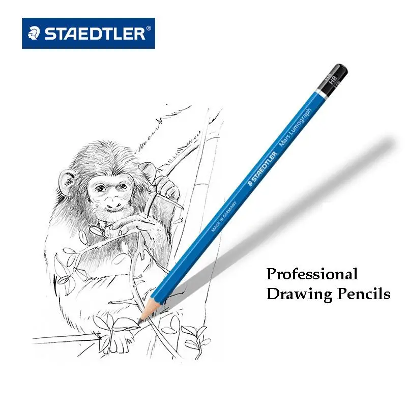 Профессиональные карандаши для рисования STAEDTLER 100 16 типов 12 шт./лот|box flag|stationery