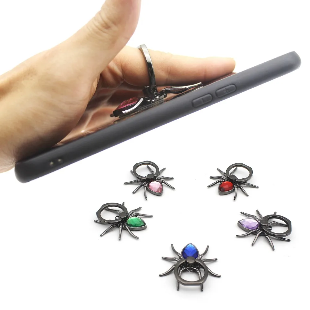 Universal 360 Degree spider Finger Ring Mobile Phone Grip Stand Holder For iPhone 7 8 X Samsung Xiaomi Huawei Phone Holder Stand Universal 360 Degree spider Finger Ring Mobile Phone Grip Stand Holder For iPhone 7 8 X Samsung Xiaomi Huawei Phone Holder Stand