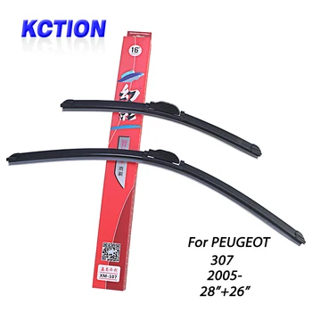 

Car Windshield Wiper Blade For PEUGEOT 307 (2005-) ,28"+26", Front Window Windscreen Wipers, Car Accessories