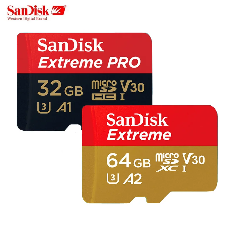 Лучший 100% карта памяти Micro SD карта Micro SD 32 ГБ, 64 ГБ и 128 Гб карты флэш памяти 32 GB Class10 U3 V30 MAX 170 МБ с. tf карты картао де memoria