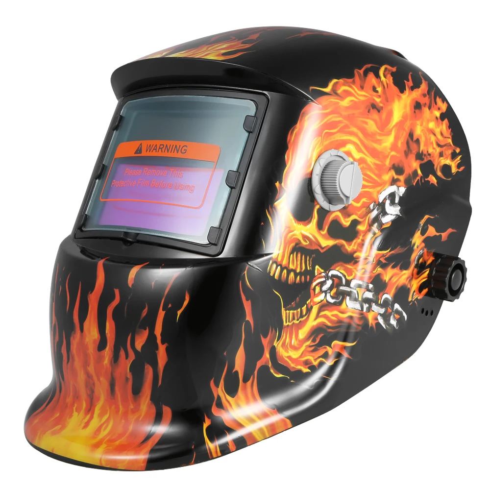 Auto Darkening Welding Helmet Automatic Dimming Screen Visor Mask Grind Mode