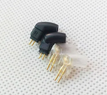 

2pcs 90 Degree Earphone Pin for Westone W4r UM3X UM3RC ue11 ue18 JH13 JH16 ES3 0.78mm Earphone Pins Plug For DIY Cable