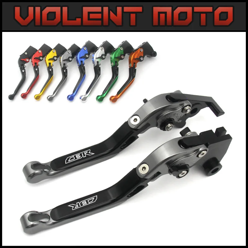 For HONDA CBR 600 F2 F3 F4 F4I 1991 2007 Motorcycle Adjustable Folding