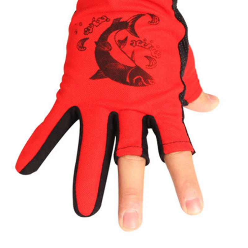 Gugufish 1 пара Водонепроницаемые 3 резные нескользящие перчатки для рыбалки, уличные спортивные брендовые высококачественные