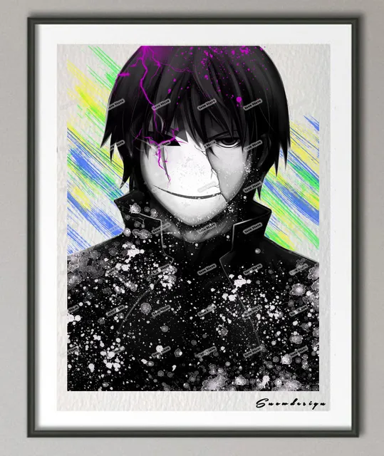 peinture sur toile manga