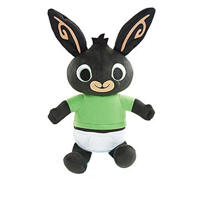 Настоящая плюшевая игрушка Bing Bunny sula flop Hoppity Voosh pando bing coco, плюшевая кукла peluche, игрушки для детей на день рождения, рождественские подарки - Цвет: 30CM