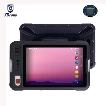

original P9000 Fingerprint Access Control Reader USB Tablet PC Android Rugged Terminal 8 inch Screen Waterproof PDA NFC RFID GPS