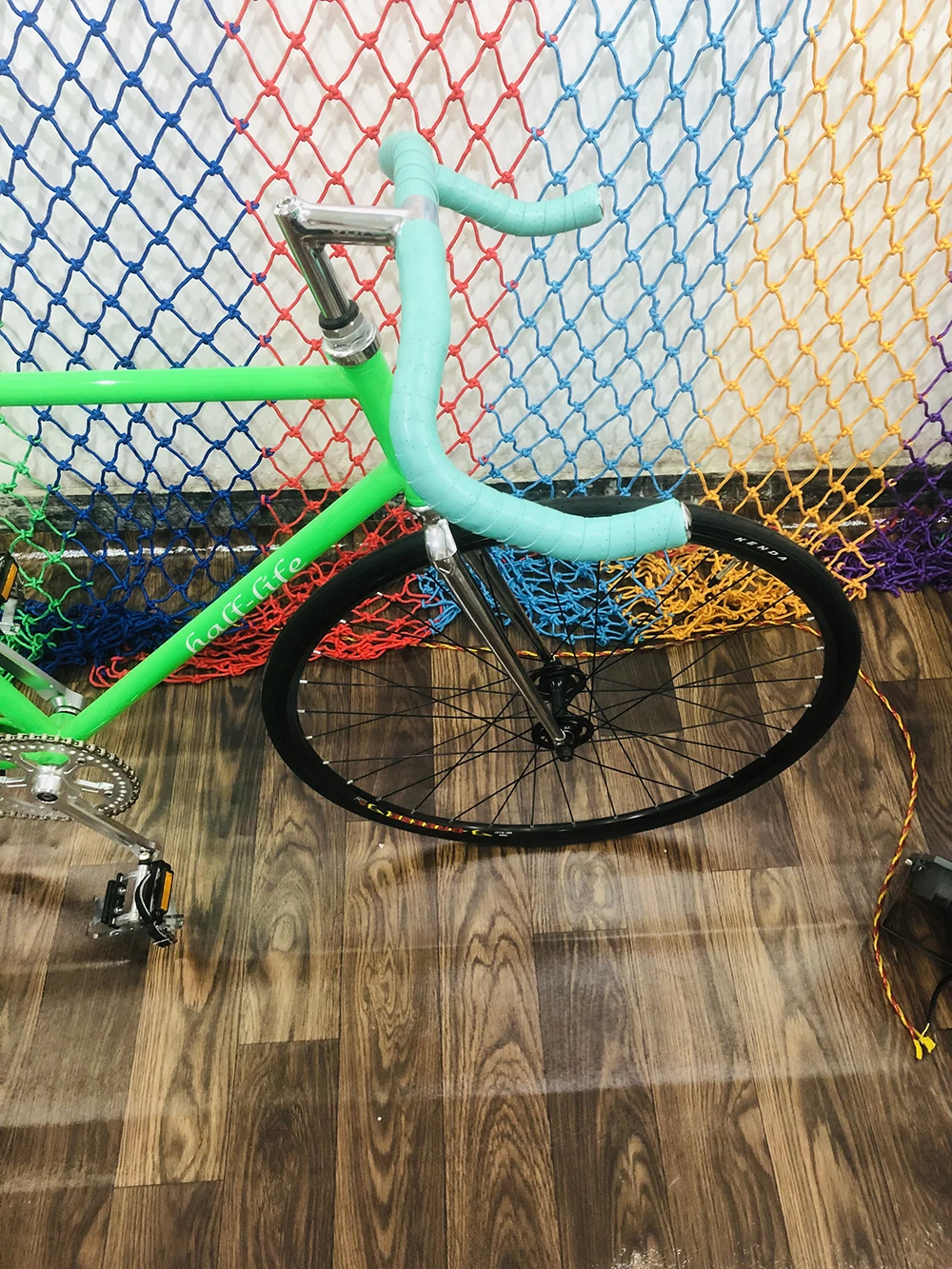 Discount Fixed Gear bike 700C Track bicycle Single speed Bike  vintage fixie bike DIY frame 58cm 3
