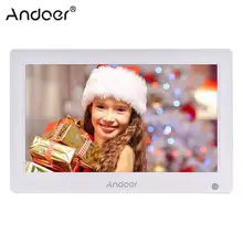 Andoer 13," ips Full View экран Цифровая фоторамка цифровой фотоальбом 1920*1280(16:10) 1080 P HD видео часы с пультом дистанционного управления