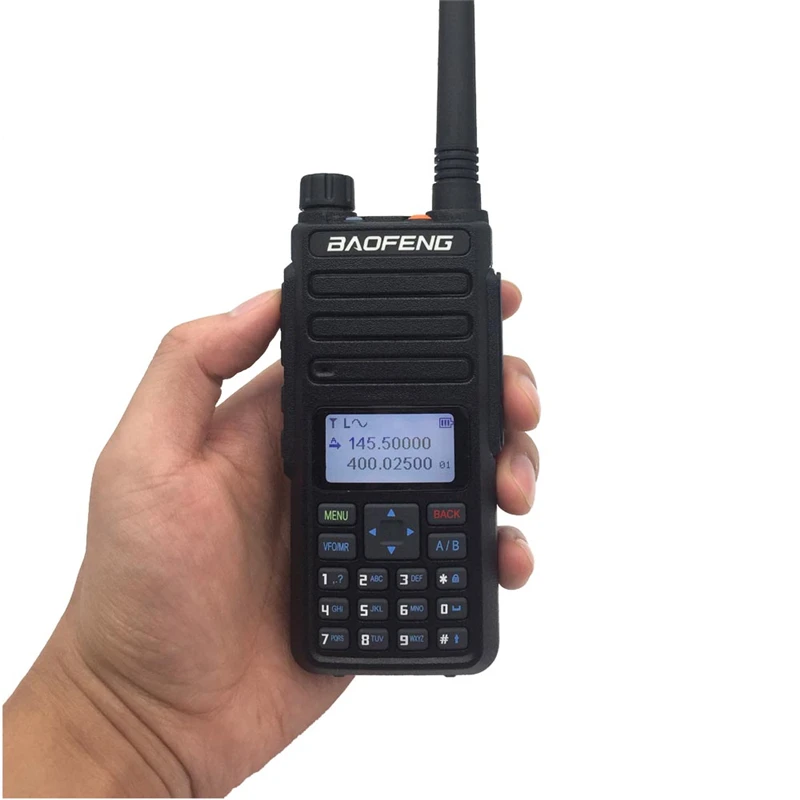 BaoFeng DM-1801 DMR цифровая рация цифровой анолог двойной режим двухстороннее радио УКВ 5 Вт двухдиапазонный Tier I/II трансивер 2 шт