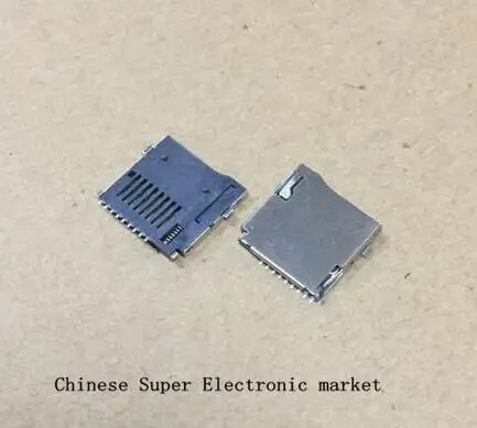 

20PCS MicroSD Card socket, connector pop-up
