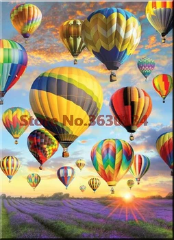 

Turkey balloon landscape Picture 5D Diy Full Diamond Painting Cross Stitch 3D Diamond Embroidery Kit Mosaic Pattern Arts Crafts