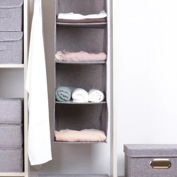 

Drawer Shelves Hanging Wardrobe Organizer Storage Box Shoes Clothes For Bedroom UD88