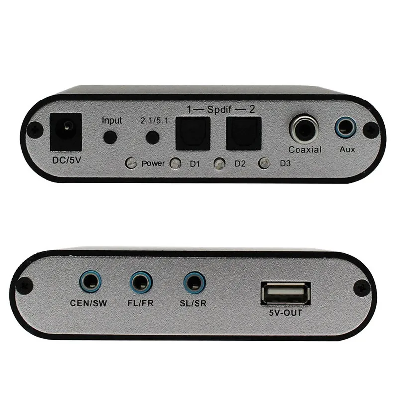 1-Piece-Only-New-Digital-Audio-Decoder-5-1-Audio-Gear-DTS-AC-3-6CH-Digital
