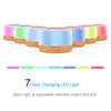500ml Remote Control Ultrasonic Humidifier Fogger Aromatherapy Essential Oils Diffuser Portable Nebulizer LED Aroma Lamp ► Photo 2/6