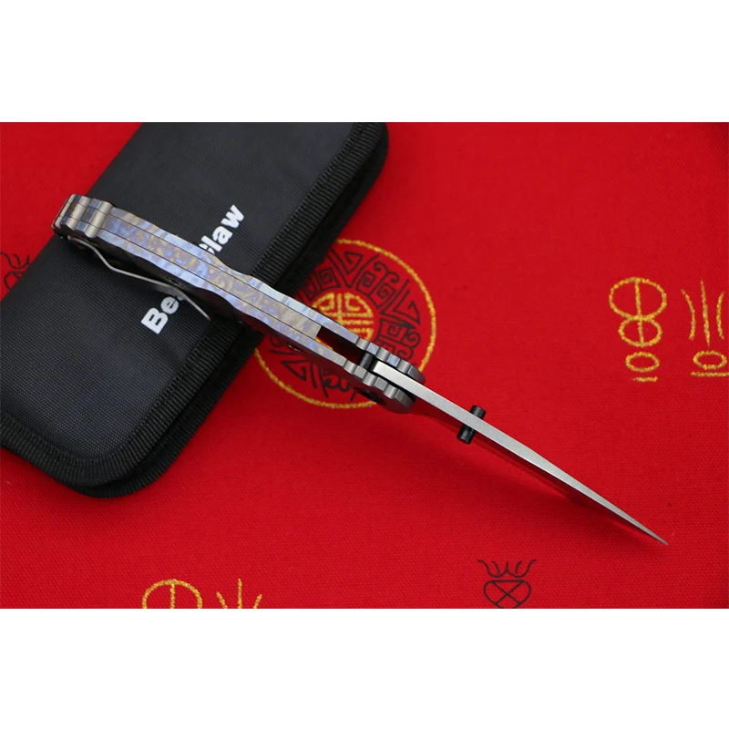 LOVOCOO сжигание Флиппер складной нож S35VN лезвие титановая ручка Открытый Отдых Охота Карманные Ножи EDC инструменты выживания