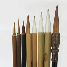 Начинающий начало работы Тщательная Живопись Кисть комплекты от руки цветок и птица живопись акварель каллиграфия ручка