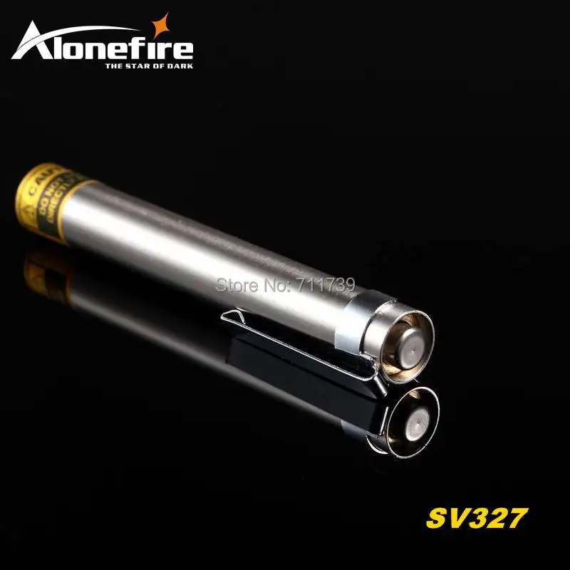 ALONEFIRE SV327 365nm УФ нержавеющая сталь Портативный мини Ультра фиолетовый для кота собаки домашнего животного мочи деньги путешествия обнаружения шлем для сварки