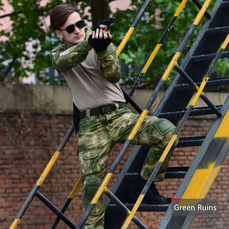 Костюм лягушки Airsoft армии США Военная форма Тактический морской пехоты котики