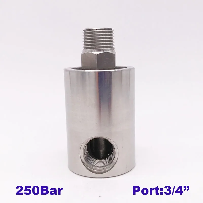 25MPa high pressure rotary joint swivel low speed 50RPM 3/4 inch thread