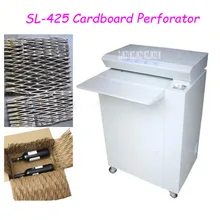 SL-425 коммерческий картон перфоратор картона измельчитель промышленных отходов бумаги Шредер стальная машина для обрезки картона 110 В/220 В