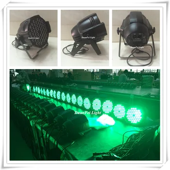 

6pcs/lot led dmx par rgb dj led par 3in1 led par can 54x3w par 54 music activated lights