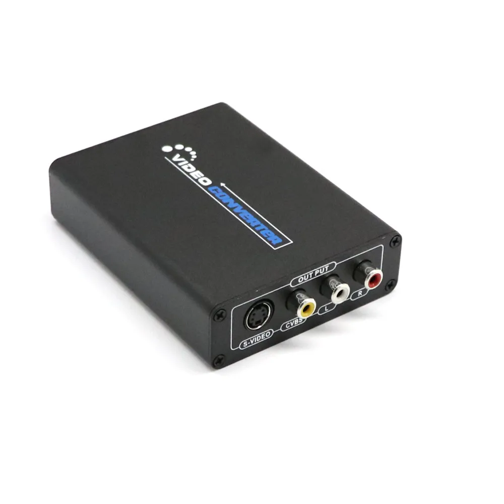 HIPERDEAL HDMI к 3RCA AV CVBS композитный и S-Video R/L аудио конвертер адаптер Upscaler Oct27