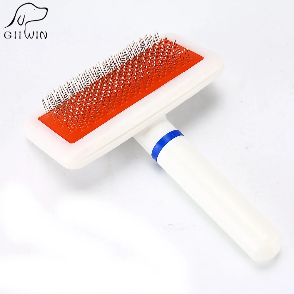 Handle Deshedding Pet Brush Dog Grooming Hair Remover Brushes Fur