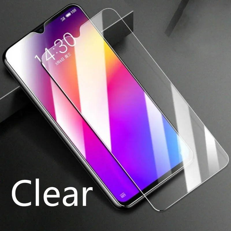 

Transparent Tempered Glass for Meizu Note 9 Glass Full Glue Screen Protector for Meizu Note9 16X V8 X8 15 16 Pro7 Plus 9H Film