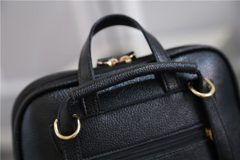 Nevenka Women Leather Backpack Tassel Female Travel Backpack Black Handle Backpacks for Girls School Bag Summer Backpacks 201805