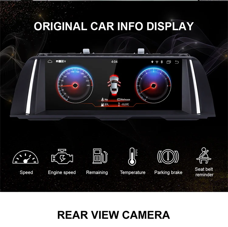 Clearance EBILAEN android 9.0 Car DVD GPS Player For BMW 5 Series F10 F11 (2011-2016) CIC/NBT Auto Radio Multimedia Navigation 520i Stereo 13